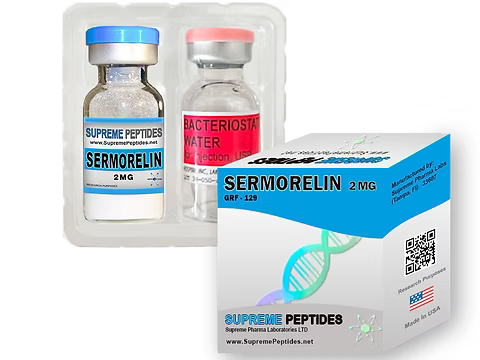 Sermorelin Supreme Peptides 2 Mg Recuperacion Y Vitalidad