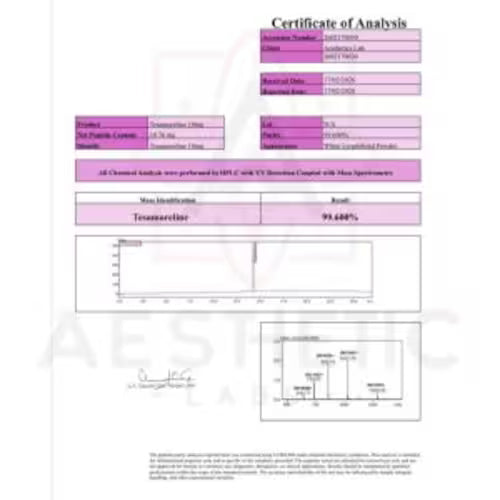 Tesamorelin Aesthetic Labs 10 Ui Optimizacion Hormonal