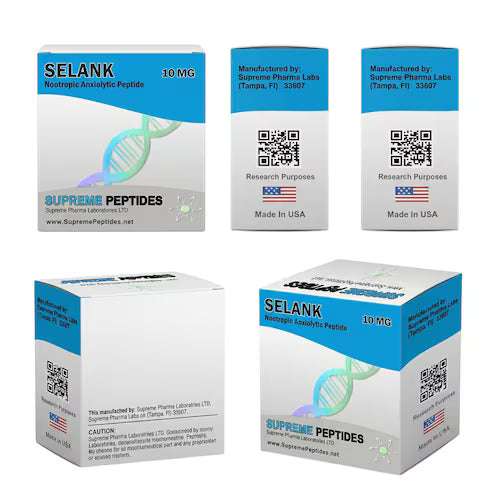 Selank Supreme Peptides 10 Mg Claridad Mental