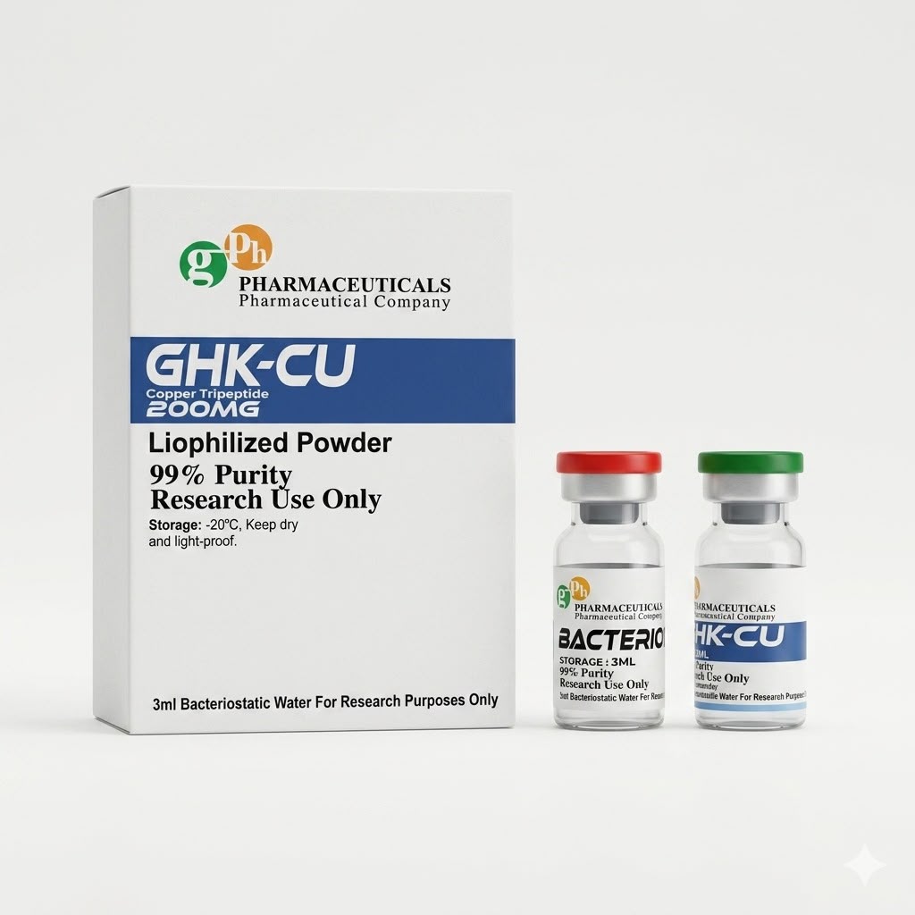 GHK-Cu GPh Pharmaceuticals 200mg | 200mg de Juventud Celular — Nadie Te Da Más