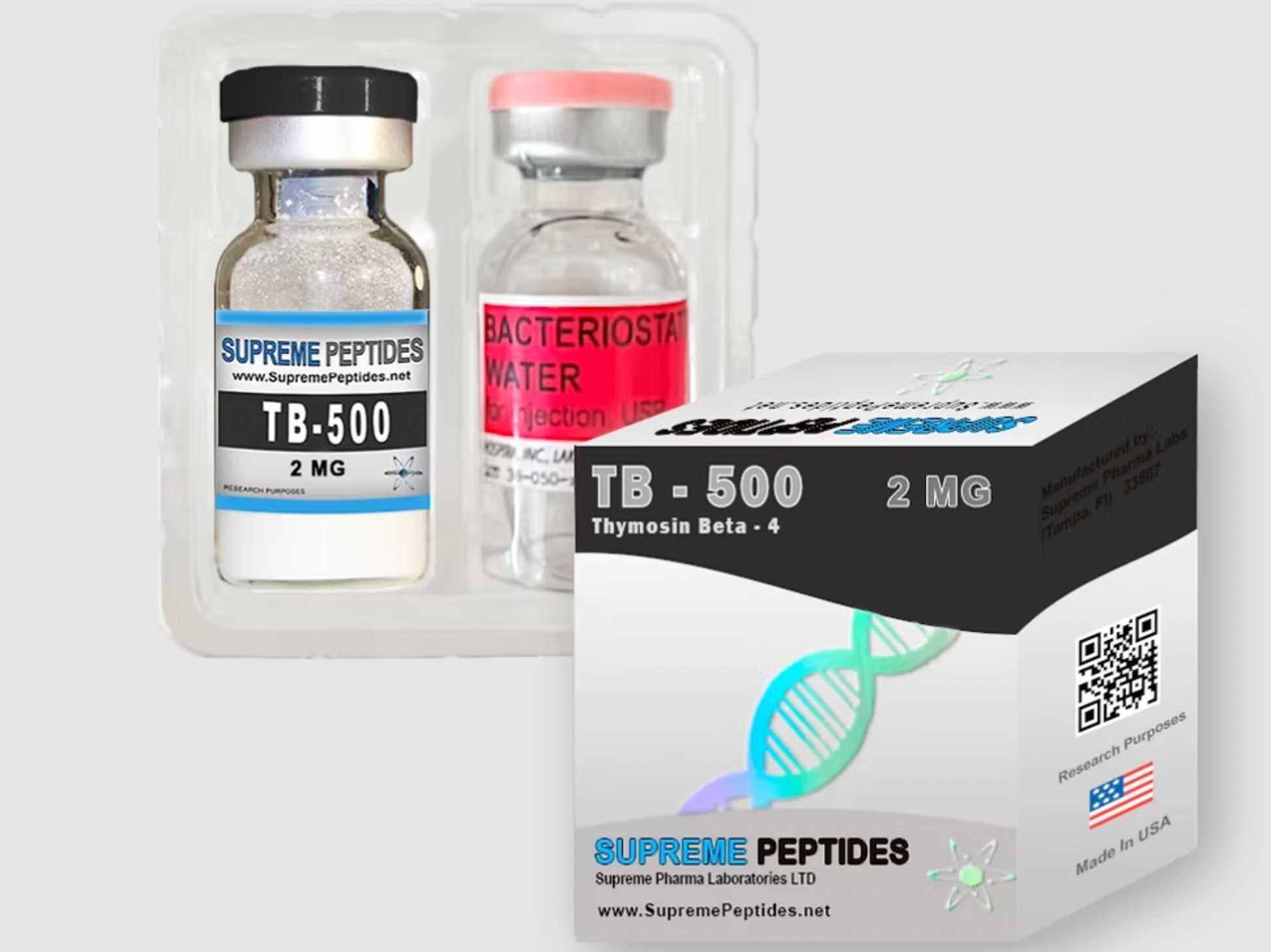 Tb 500 Supreme Peptides 2 Mg Recuperacion De Lesiones