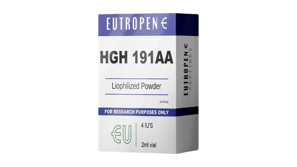 HGH 191aa Eutropen E 4 UI | La Hormona Que Tu Cuerpo Dejó de Producir