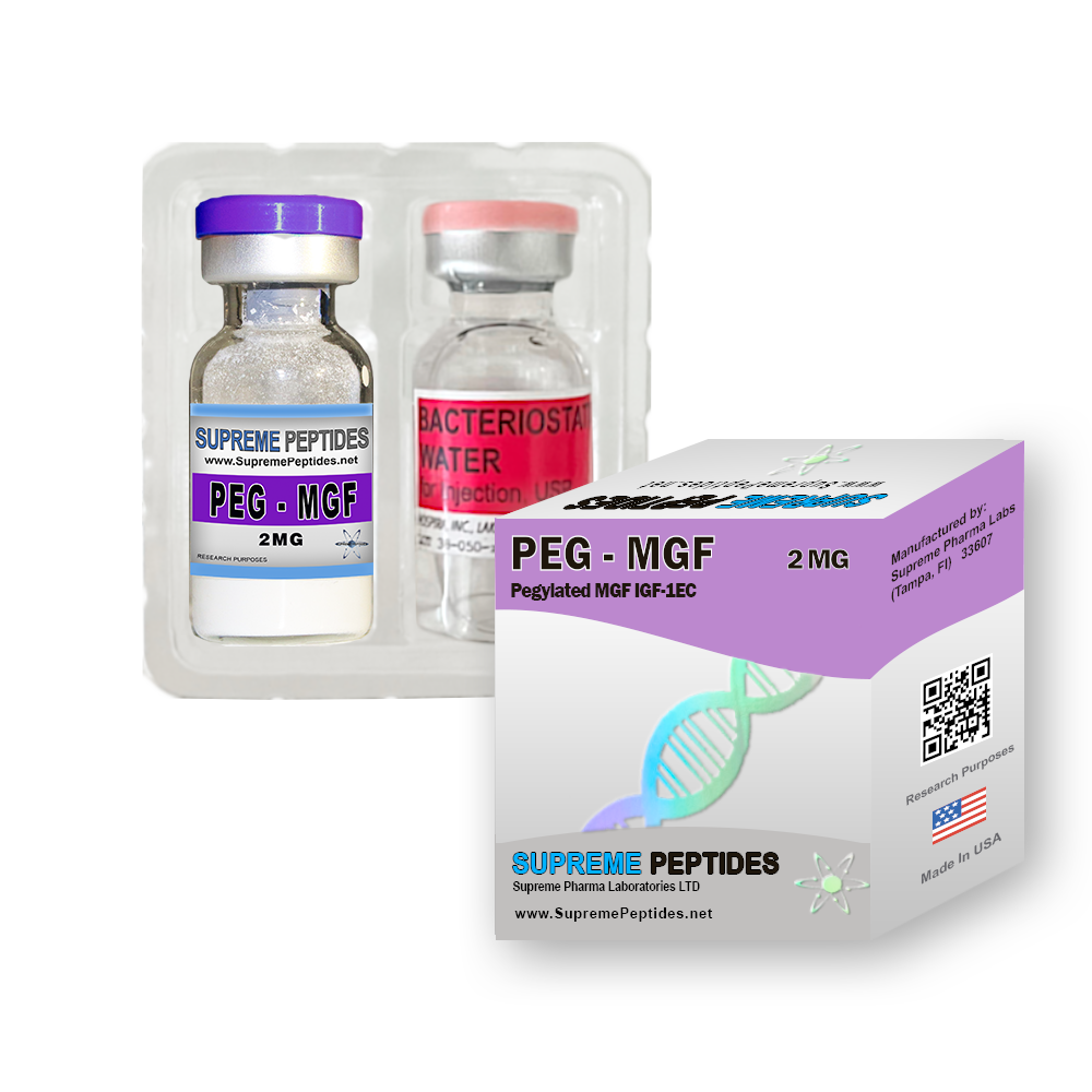Peg Mgf Supreme Peptides 2 Mg Hipertrofia Localizada