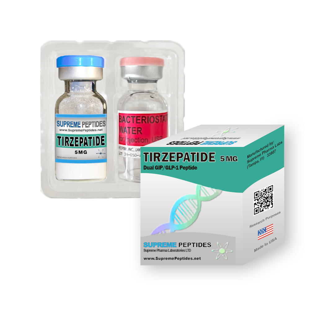 Tirzepatida Supreme Peptides 5 Mg Control Del Hambre