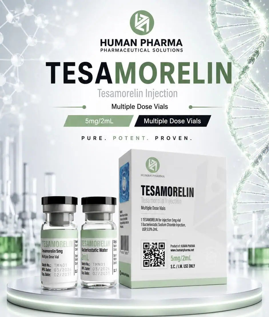 Tesamorelin Human Pharma 5mg | Elimina La Grasa Que La Dieta No Toca