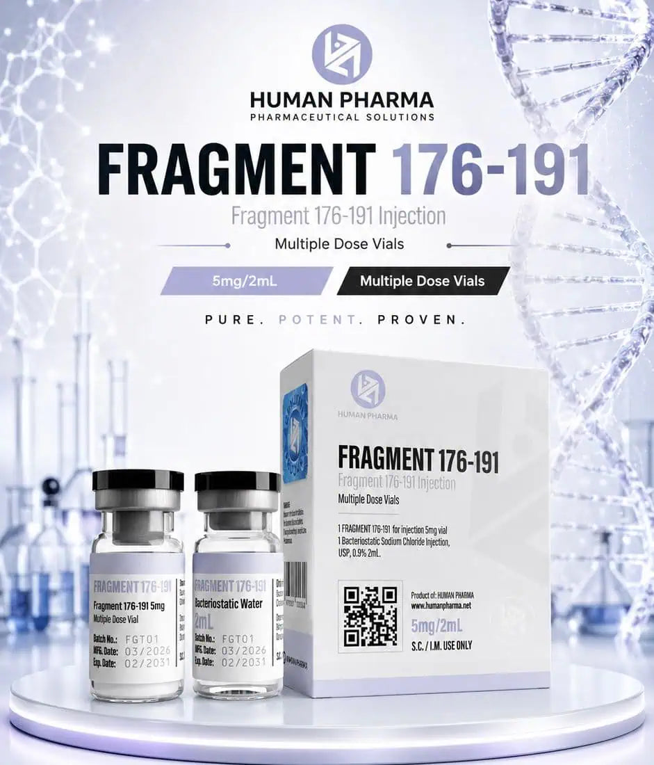 Fragment 176-191 Human Pharma 5mg | Quema Grasa Sin Tocar Tu Músculo