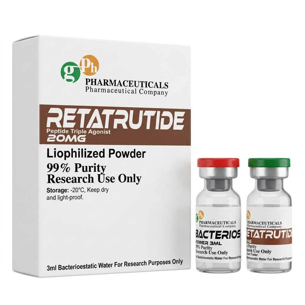 Retatrutide GPh Pharmaceuticals 20mg | Triple Agonista al 99% — La Pureza Que Importa
