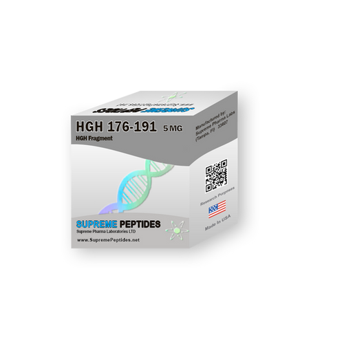 Hgh Frag 176 191 Supreme Peptides 5 Mg Quemar Grasa Abdominal