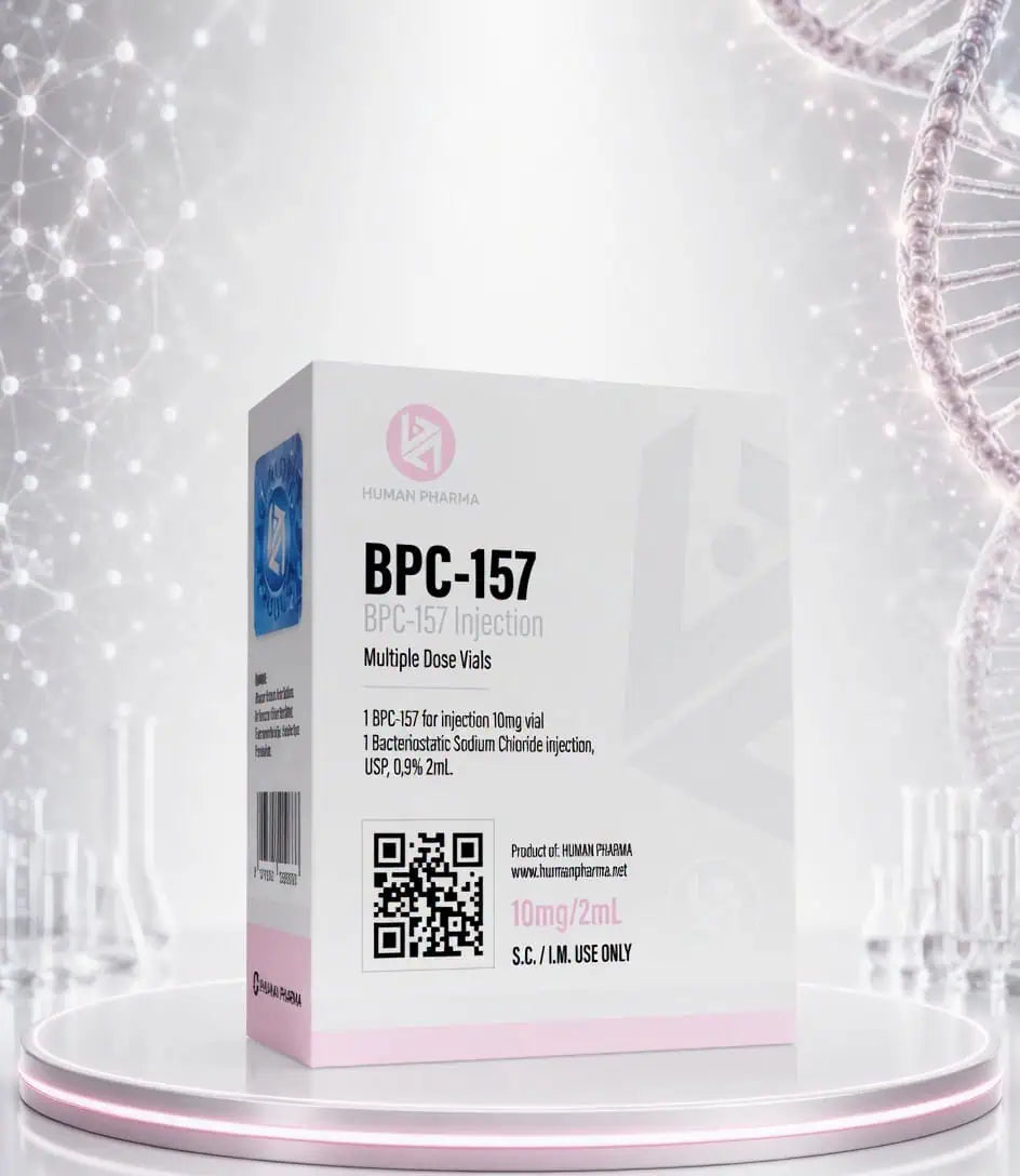 BPC-157 Human Pharma 10mg | Entrena Pesado Sin Que Nada Te Frene