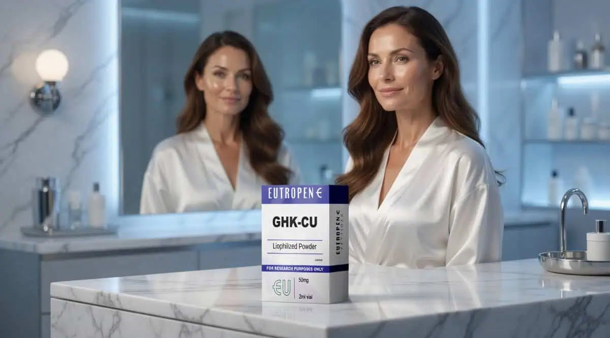 GHK-Cu Eutropen E 50mg | Tu Piel y Tu Cabello de 20 Años Otra Vez