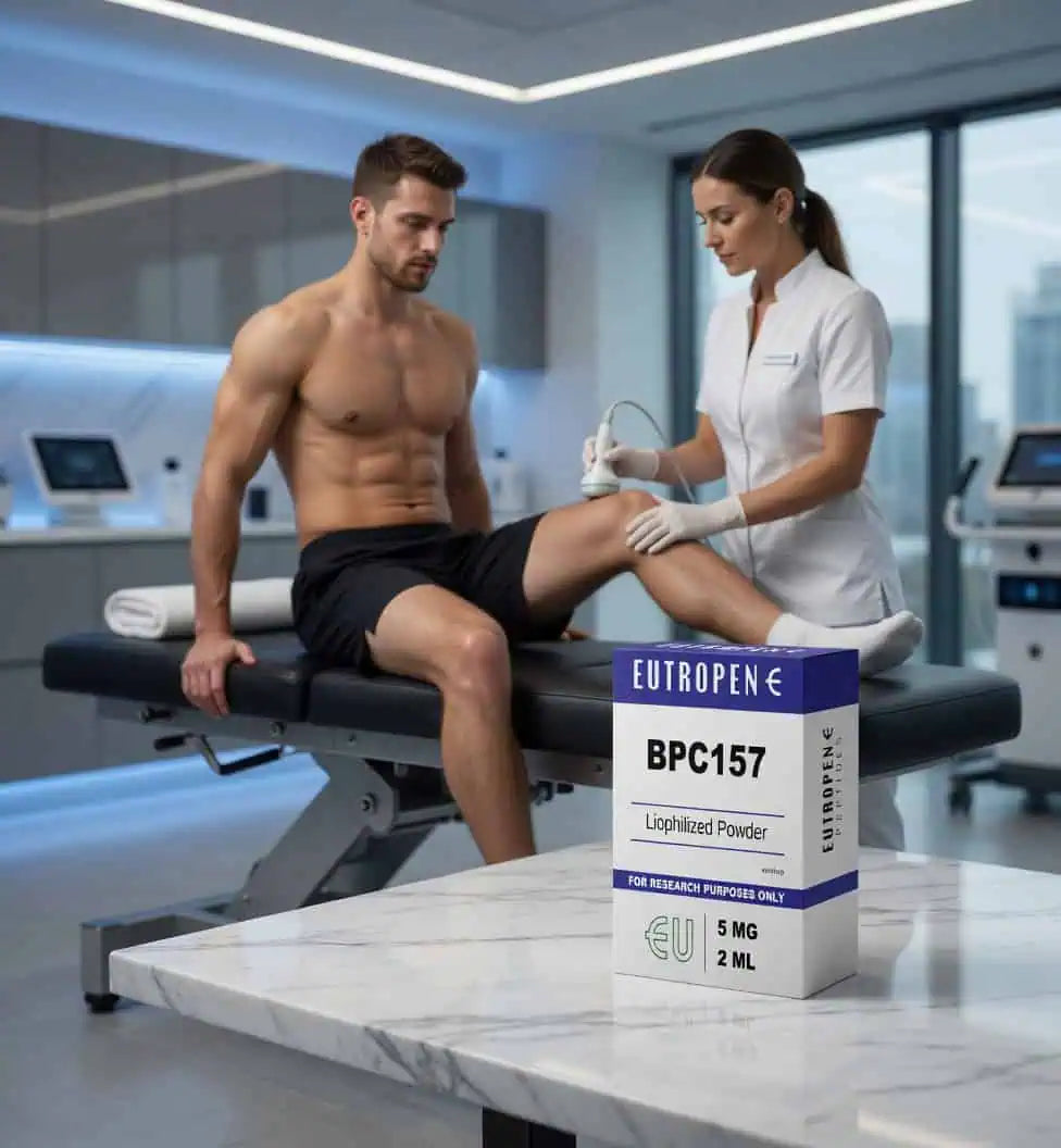 BPC-157 Eutropen E 5mg | Tu Cuerpo Se Repara Solo — Si Le Das La Orden