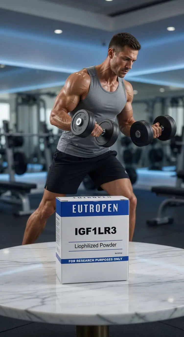 IGF-1 LR3 Eutropen E 1mg | Crea Fibras Nuevas, No Solo Agranda Las Que Tienes