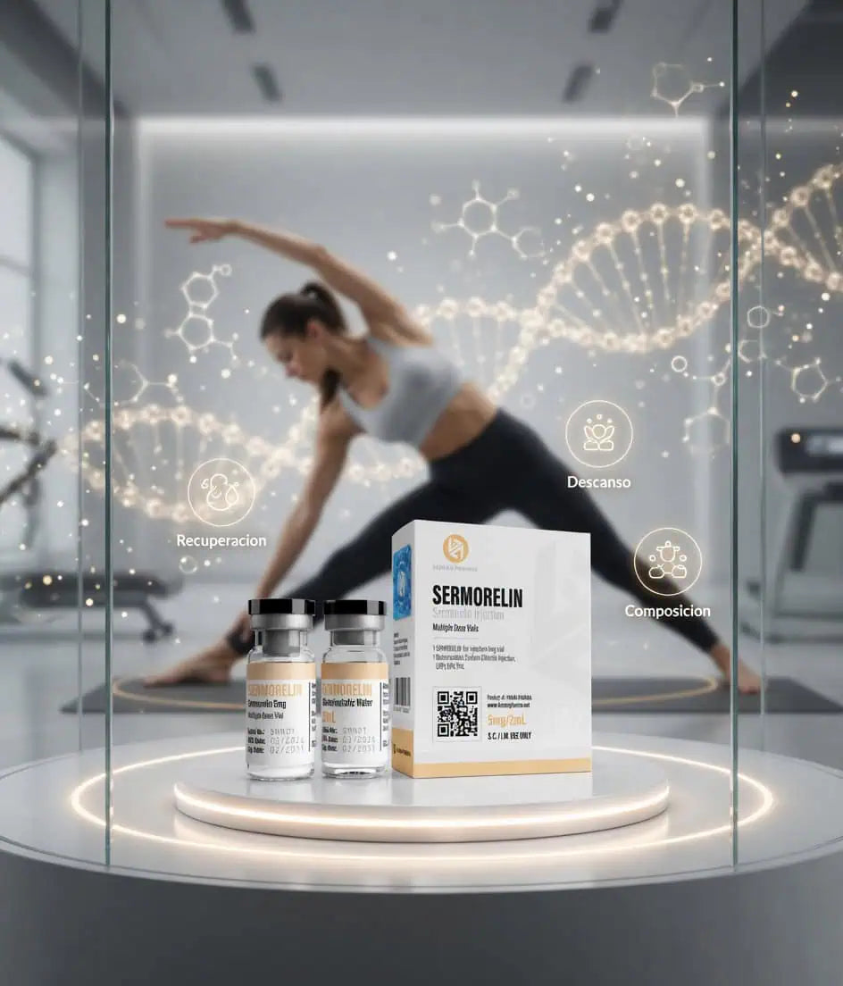 Sermorelin Human Pharma 5mg | Tu Cuerpo de 25 Años Otra Vez