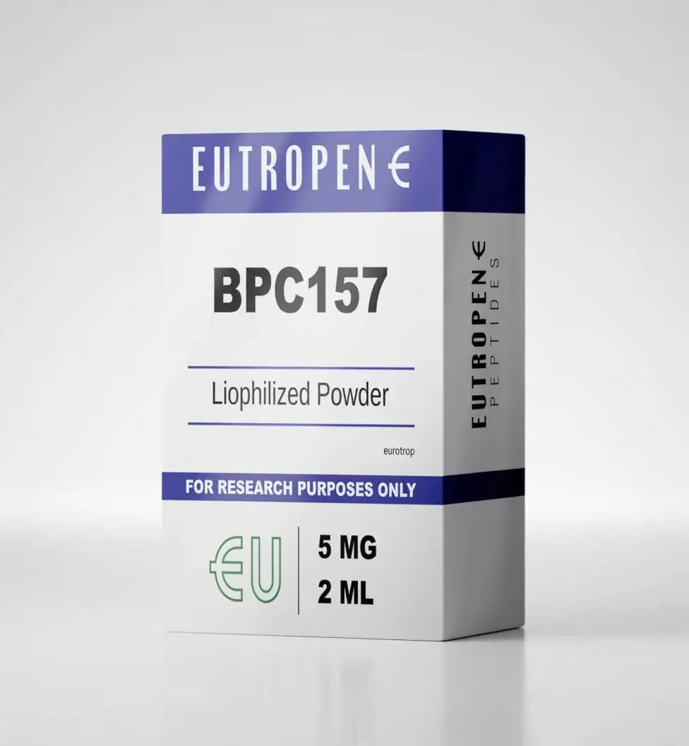 BPC-157 Eutropen E 5mg | Tu Cuerpo Se Repara Solo — Si Le Das La Orden