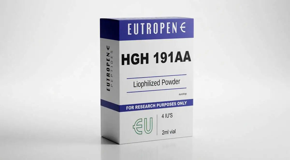 HGH 191aa Eutropen E 4 UI | La Hormona Que Tu Cuerpo Dejó de Producir