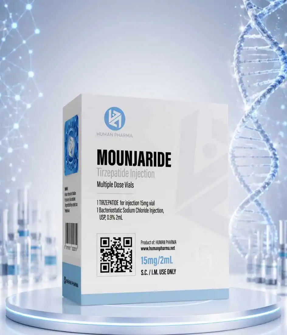 Mounjaride Human Pharma 15mg | Pierde Tallas Como Cirugía Sin Bisturí