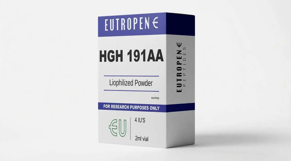 HGH 191aa Eutropen E 4 UI | La Hormona Que Tu Cuerpo Dejó de Producir