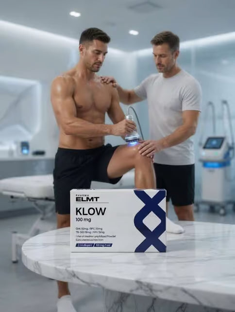 KLOW ELMT Pharma ELM 100mg | Repara Todo: Piel, Tendones, Intestino — 1 Vial