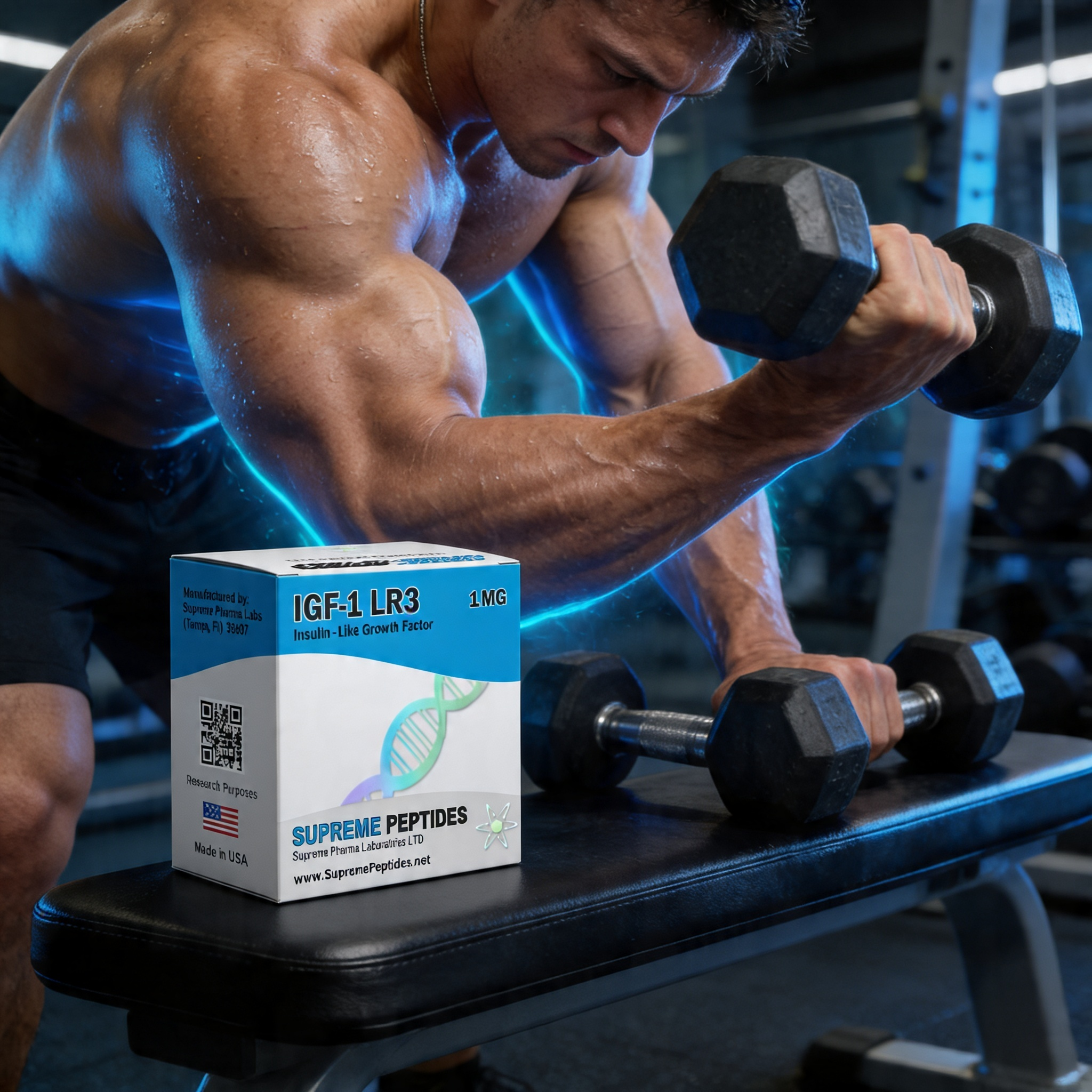 Igf 1 Lr3 Supreme Peptides 1 Mg Hipertrofia Localizada
