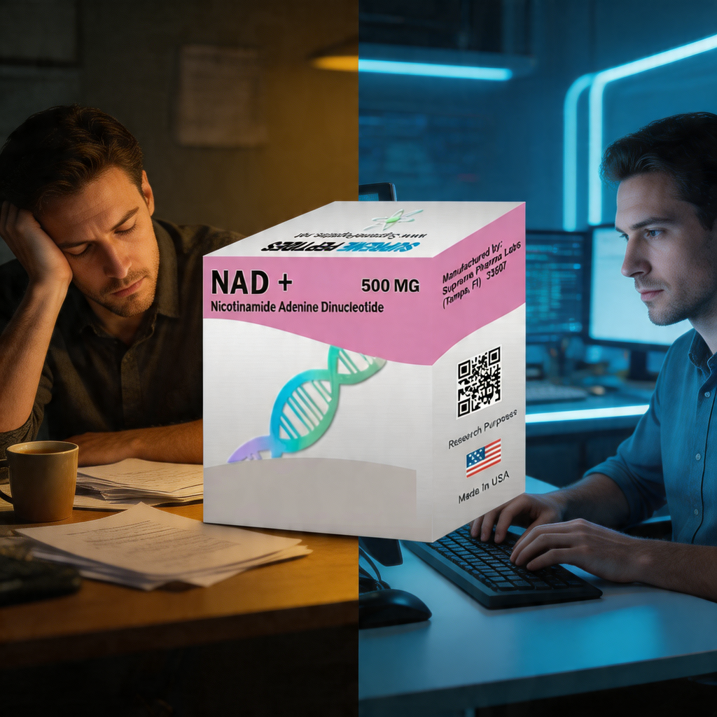 Nad Supreme Peptides 500 Mg Energia Celular
