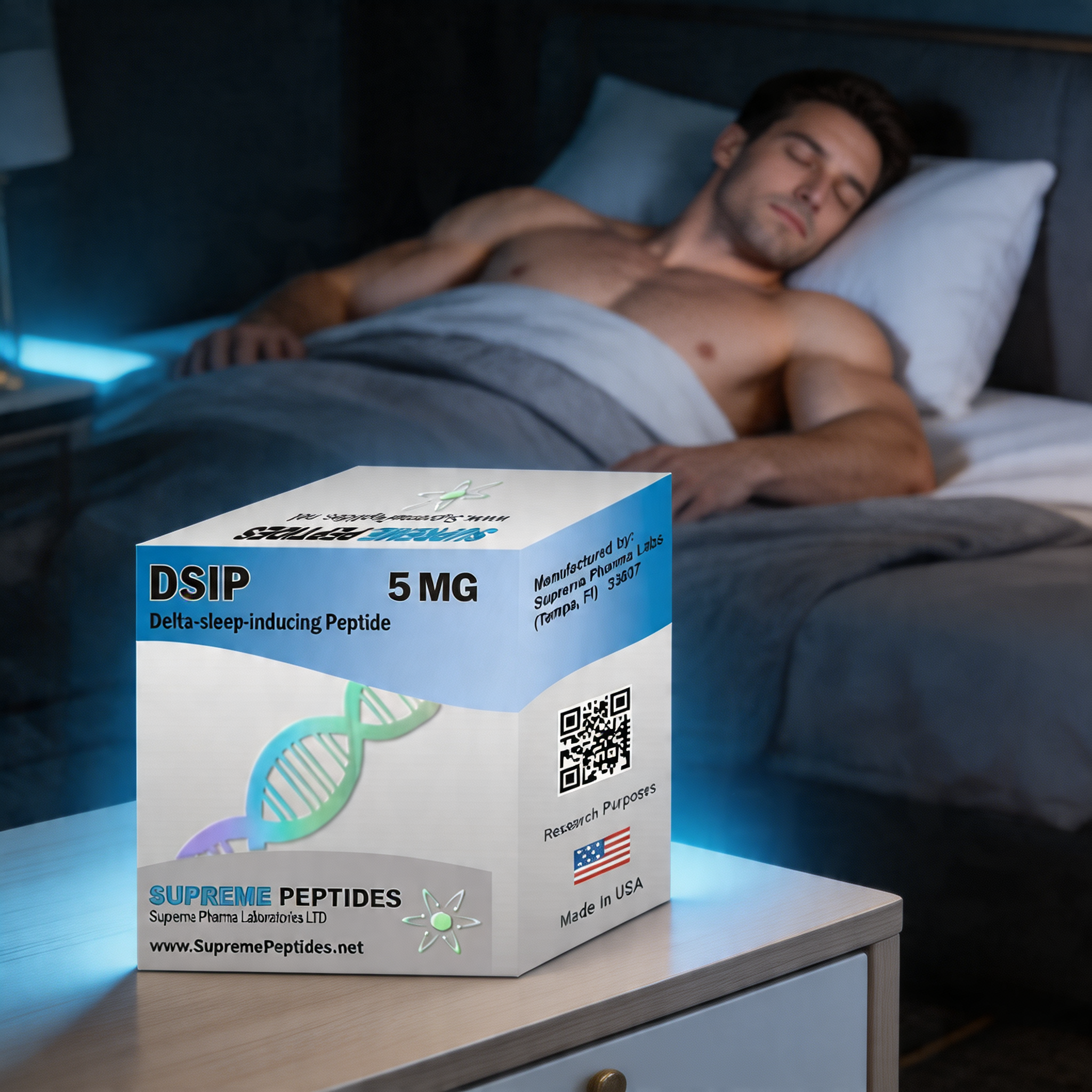 DSIP Supreme Peptides 5 Mg Sueno Profundo