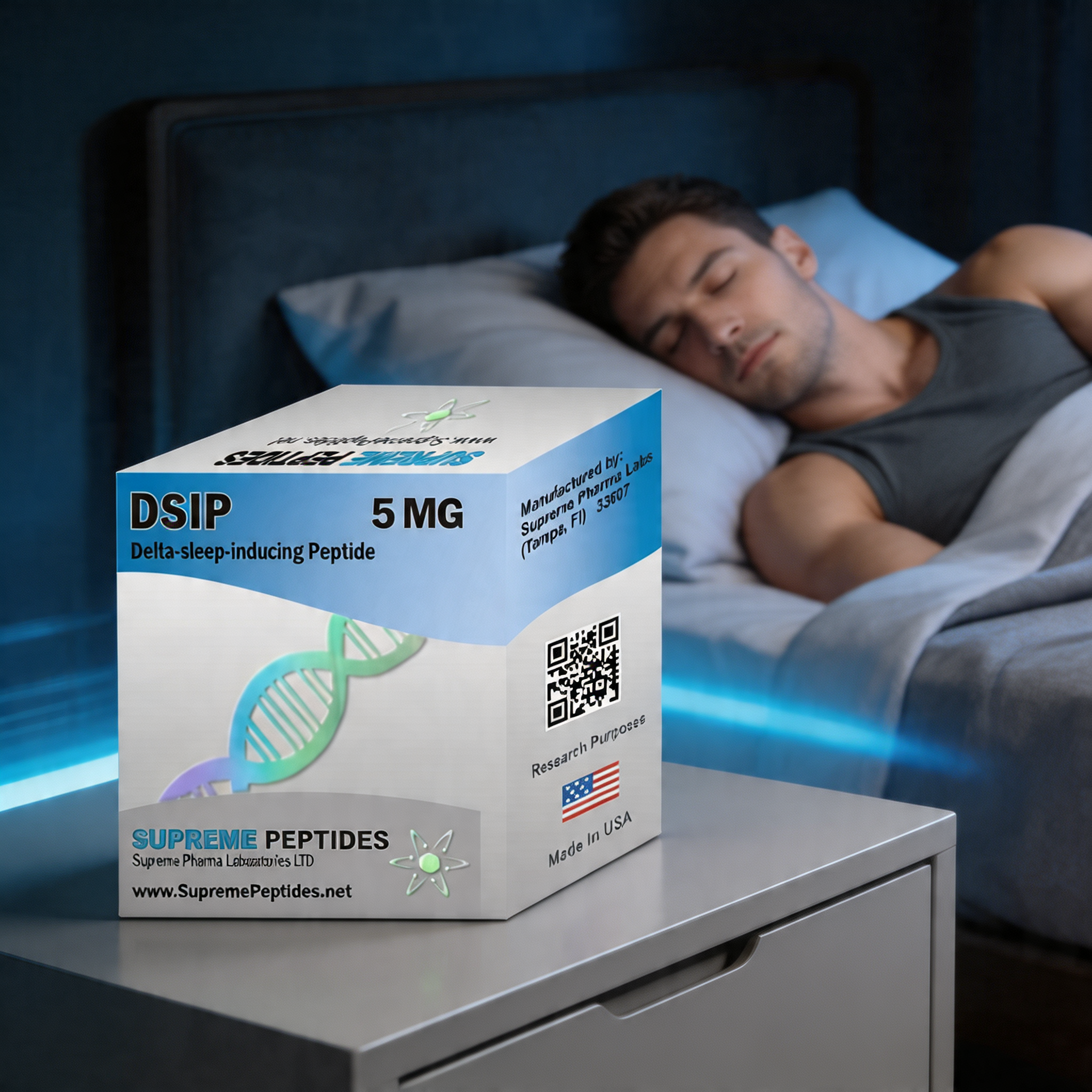 DSIP Supreme Peptides 5 Mg Sueno Profundo