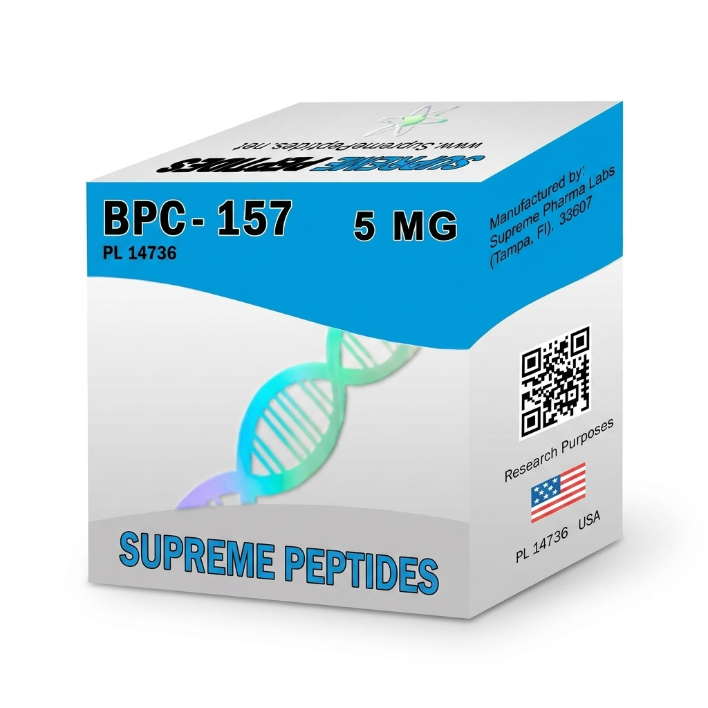 Bpc 157 Supreme Peptides 5 Mg Recuperacion De Lesiones