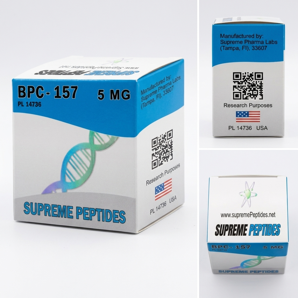 Bpc 157 Supreme Peptides 5 Mg Recuperacion De Lesiones