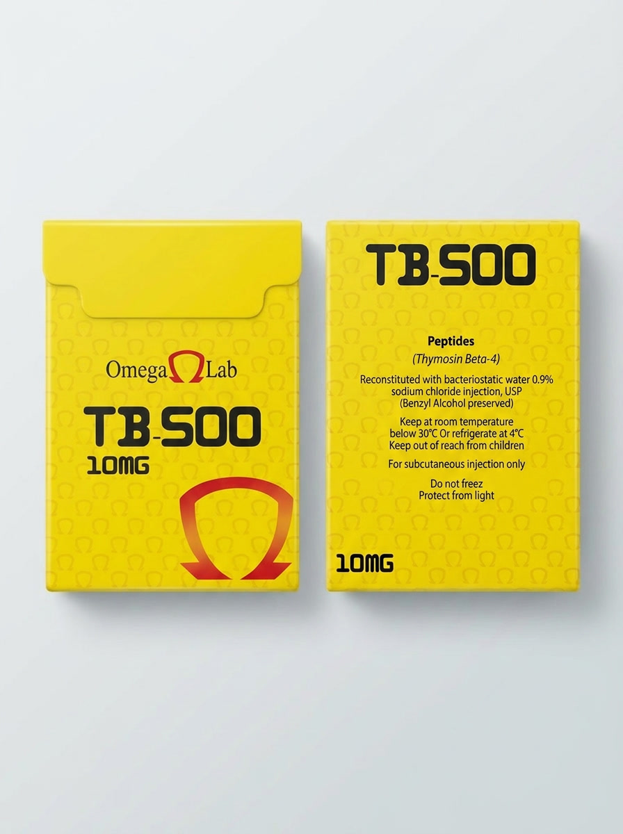 TB-500 Omega Lab 10mg | Sana Lo Que No Sana y Vuelve al Gym