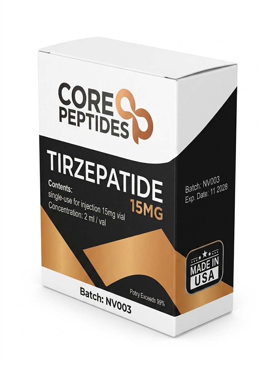 Tirzepatida Core Peptides 15 Mg Control De Apetito