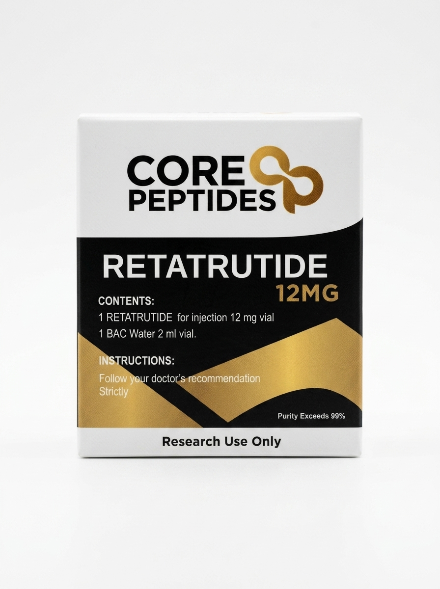 Retatrutida Core Peptides 12 Mg Quema De Grasa Extrema