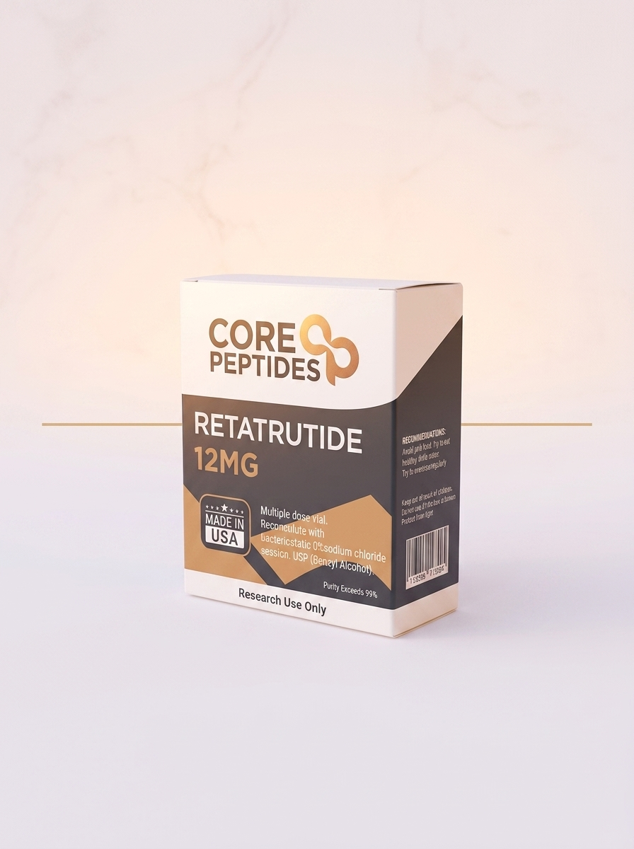 Retatrutida Core Peptides 12 Mg Quema De Grasa Extrema