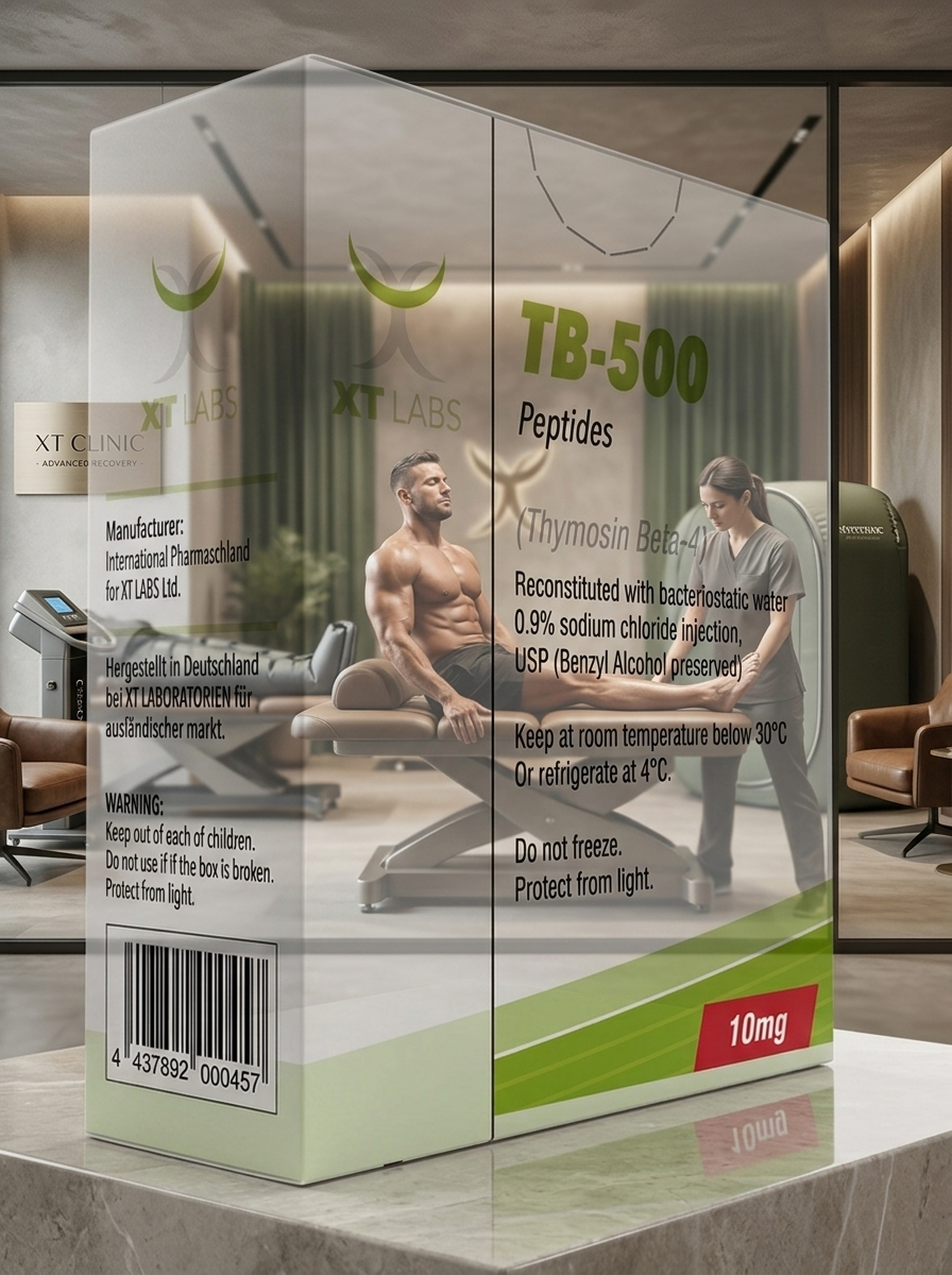 TB-500 XT Labs 10mg | Regenera Tu Cuerpo Desde Adentro
