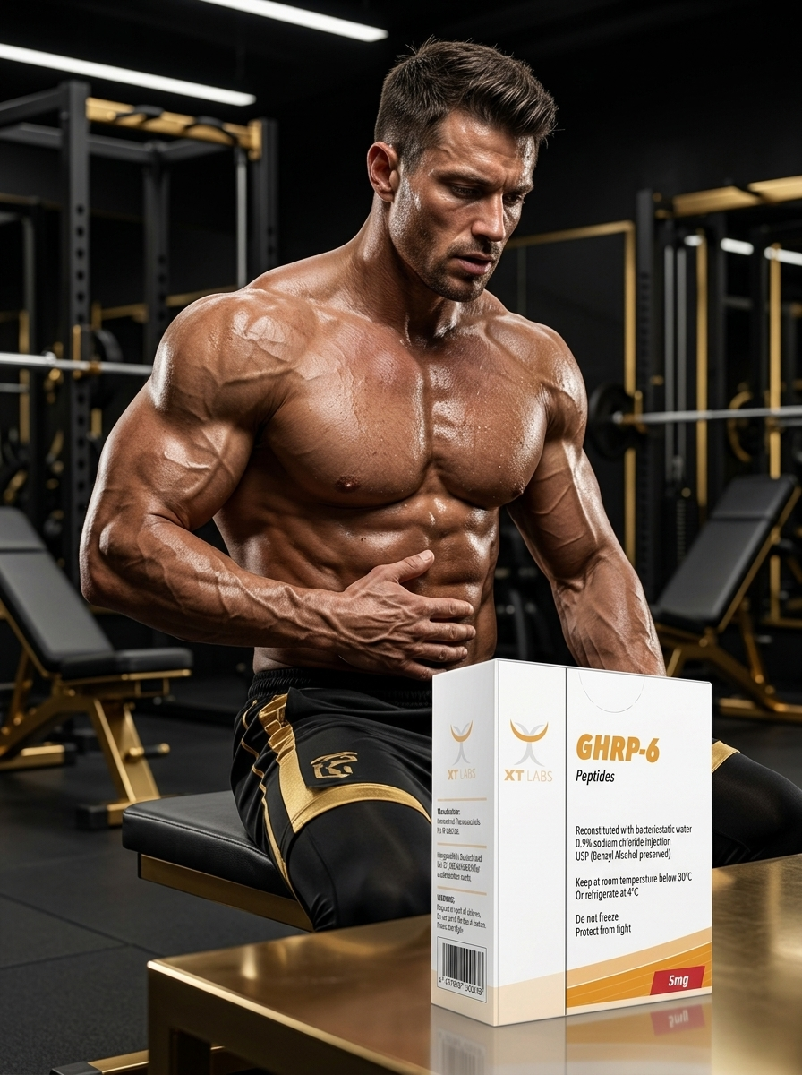GHRP-6 XT Labs 5mg | Come Como Bestia y Crece de Verdad