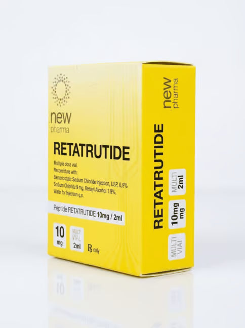 Retatrutide New Pharma 10mg | El Triple Quemador Que Supera a Ozempic
