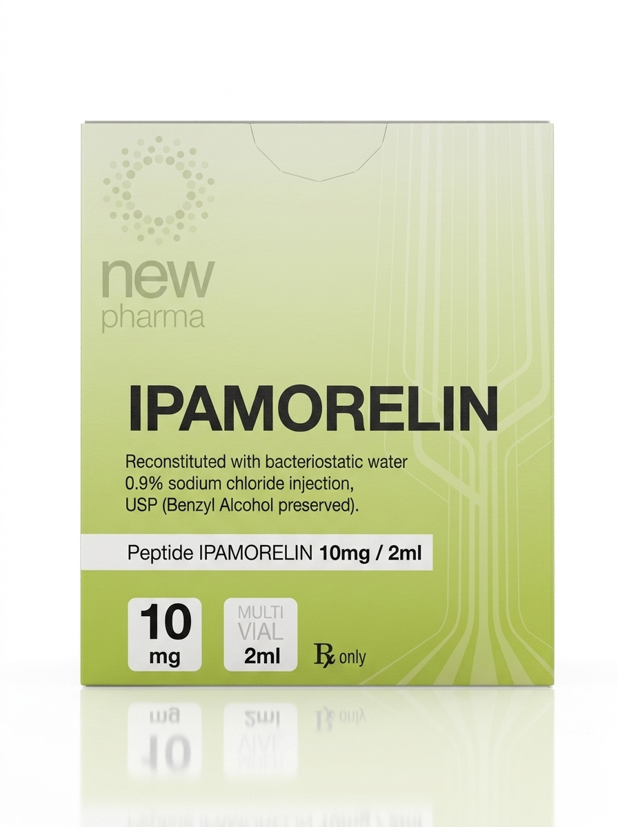Ipamorelin New Pharma 10mg | Crece Sin Retención y Sin Efectos