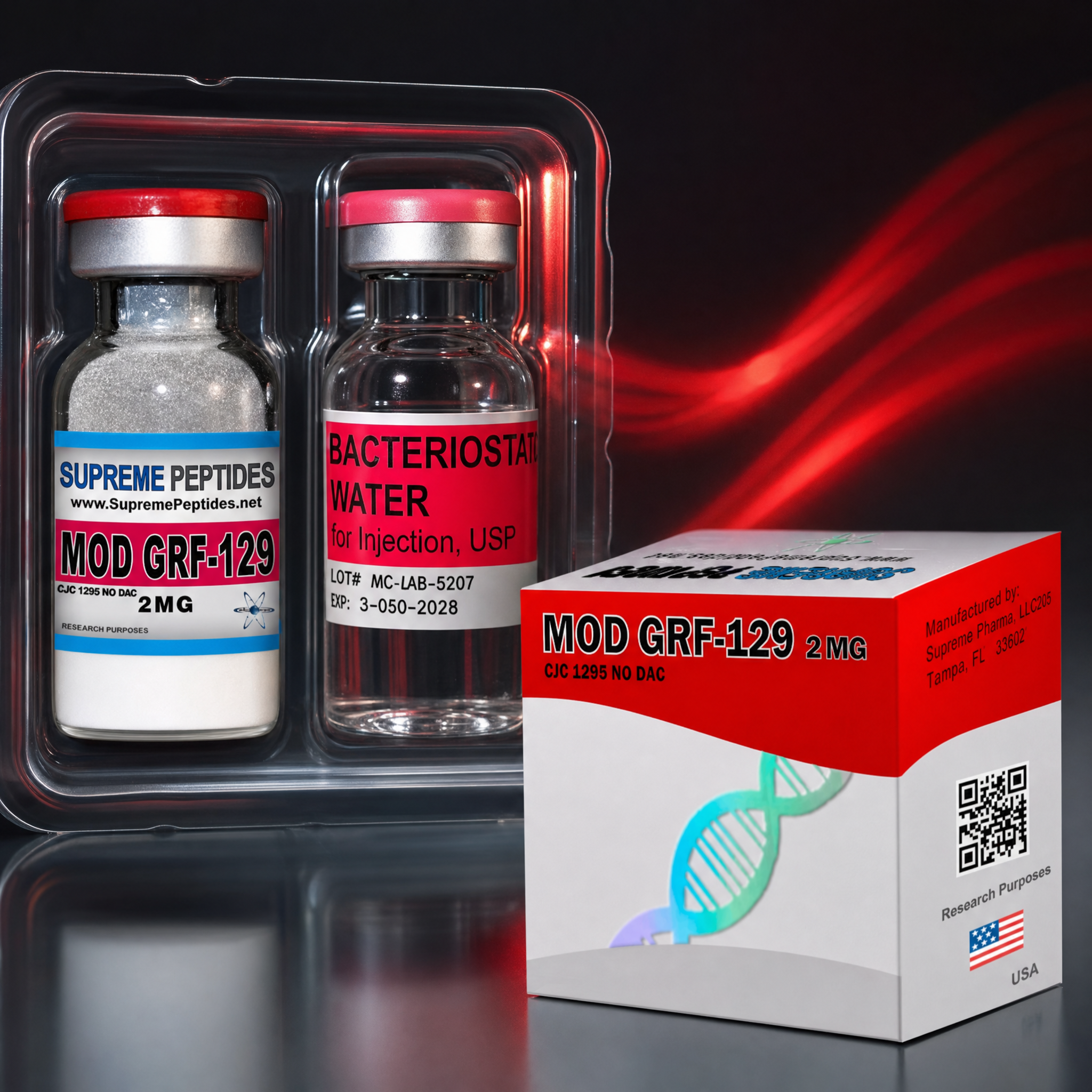 Cjc 1295 Sin Dac Aesthetic Labs 10 Mg Recuperacion Rapida
