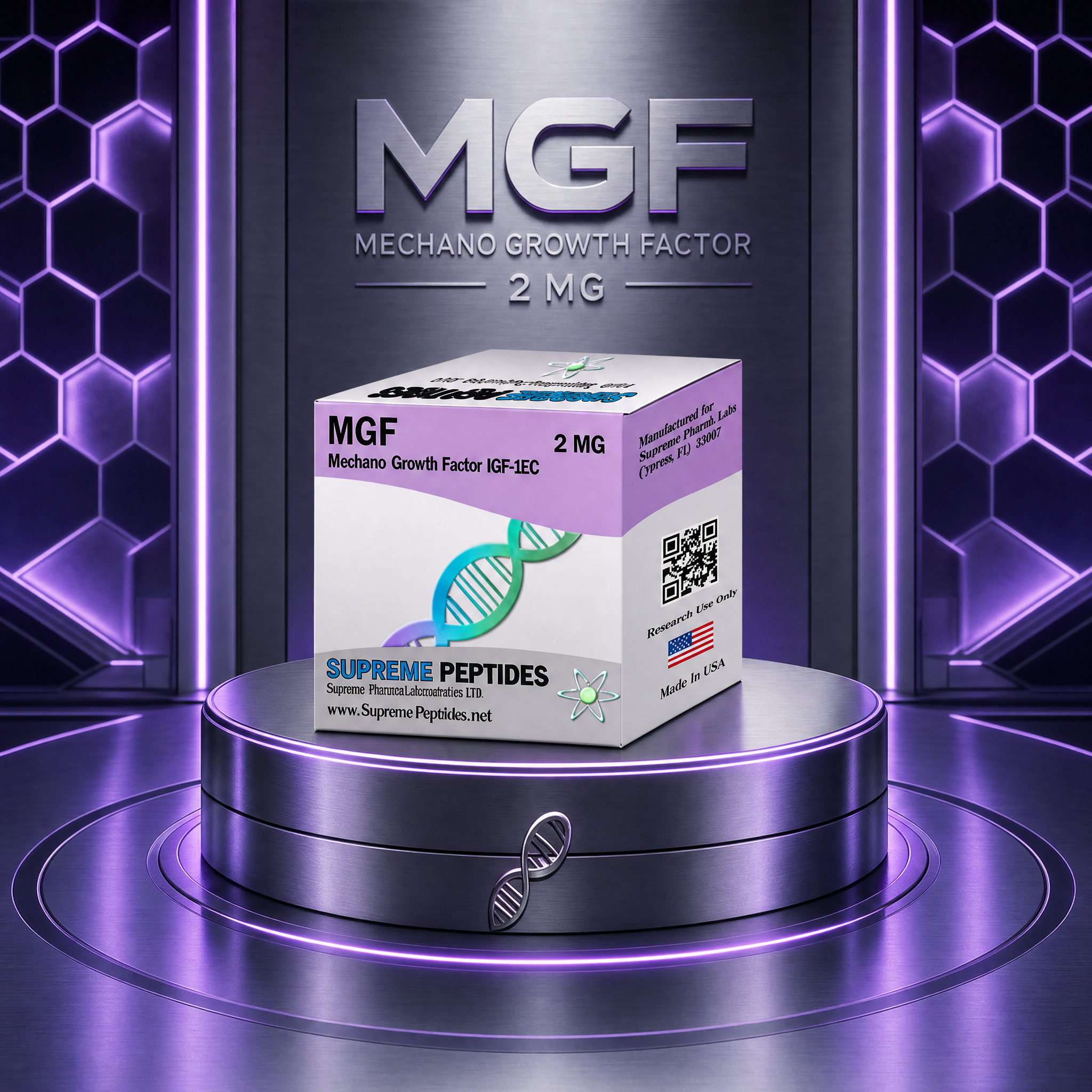 Mgf Supreme Peptides 2 Mg Hipertrofia Localizada