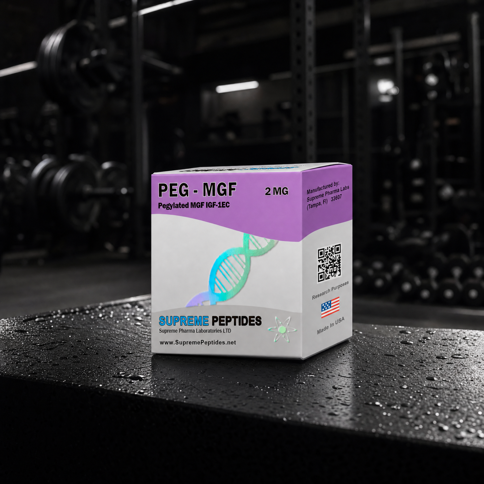 Peg Mgf Supreme Peptides 2 Mg Hipertrofia Localizada