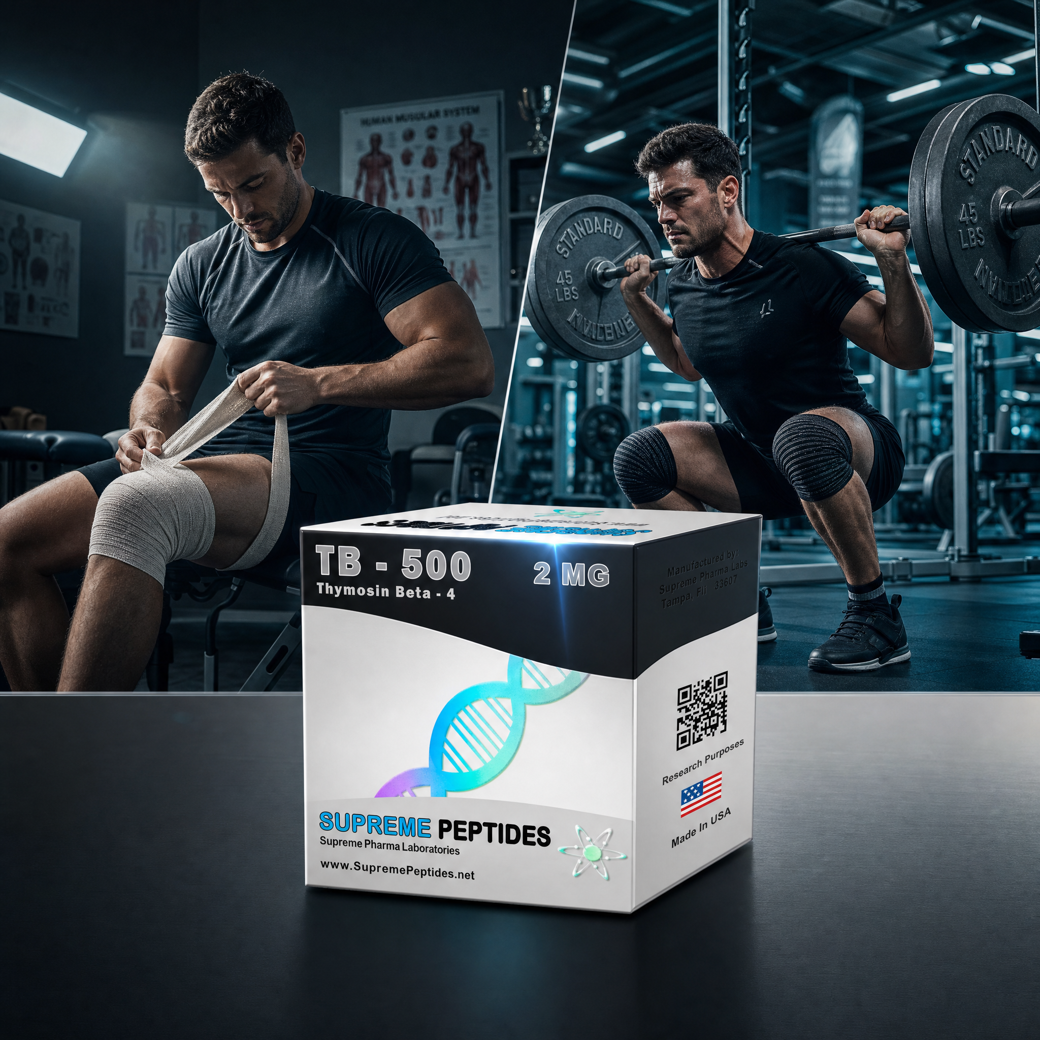 Tb 500 Supreme Peptides 2 Mg Recuperacion De Lesiones