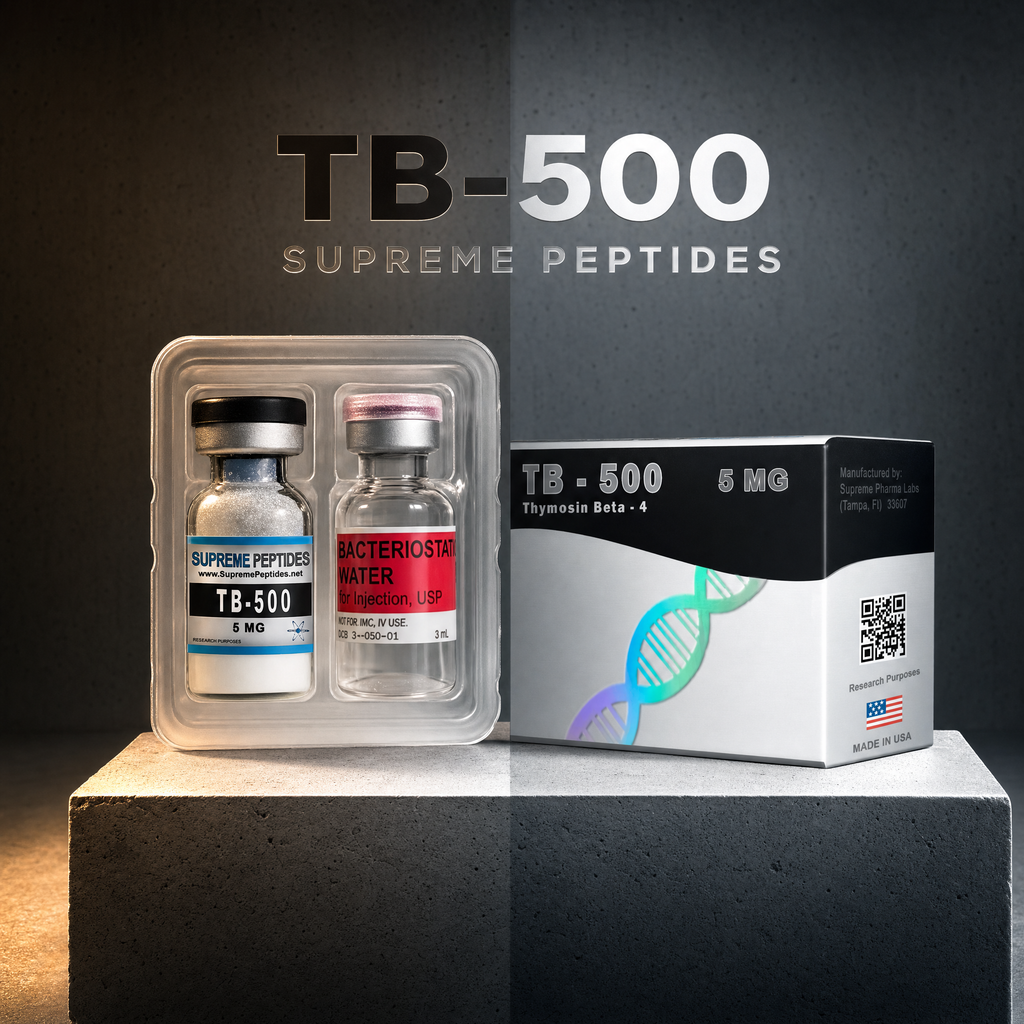 Tb 500 Supreme Peptides 5 Mg Recuperacion De Lesiones