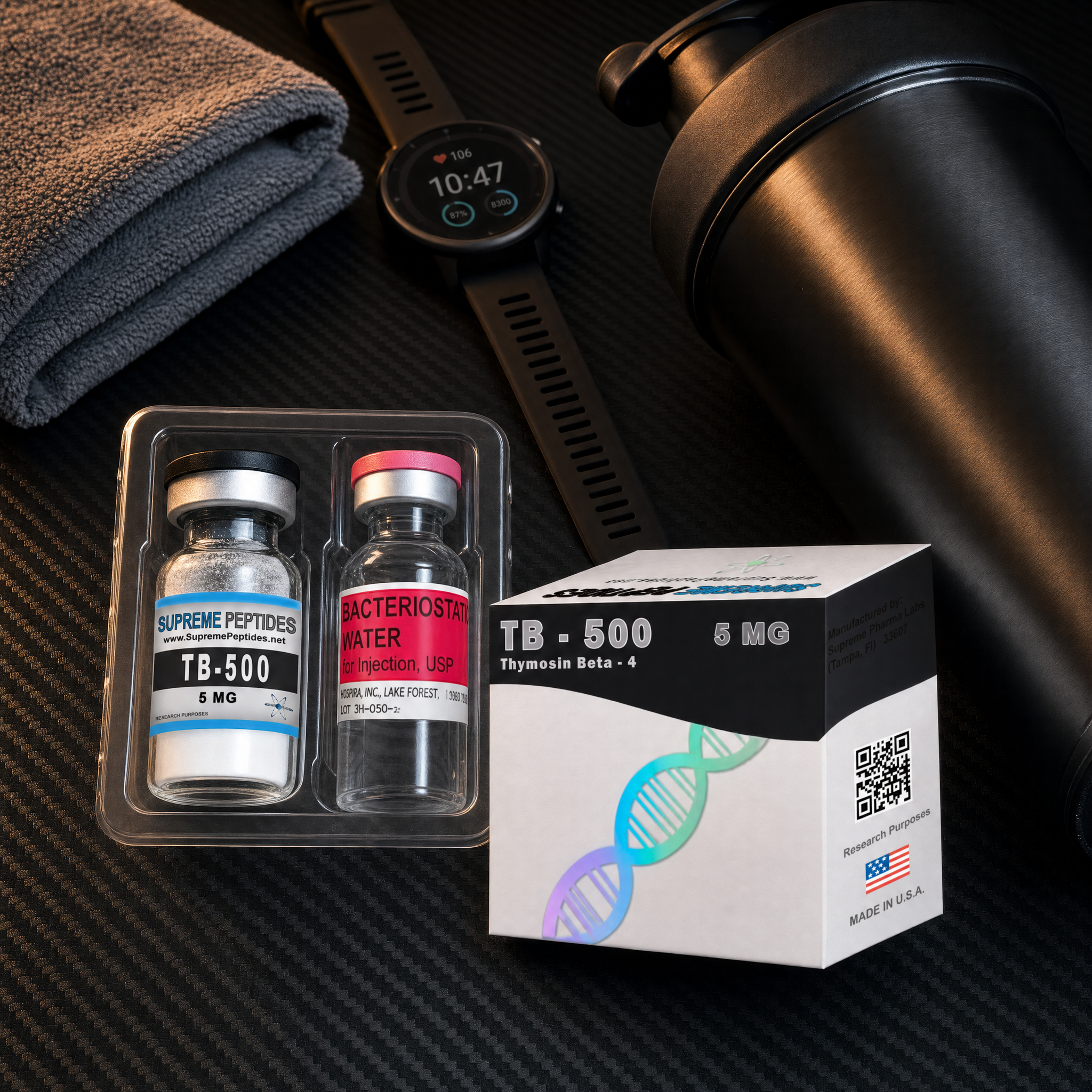Tb 500 Supreme Peptides 5 Mg Recuperacion De Lesiones