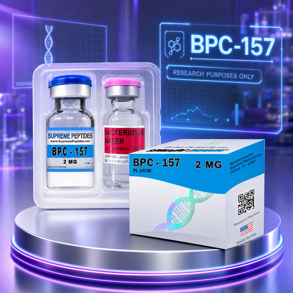Bpc 157 Supreme Peptides 10 Mg Recuperacion De Lesiones