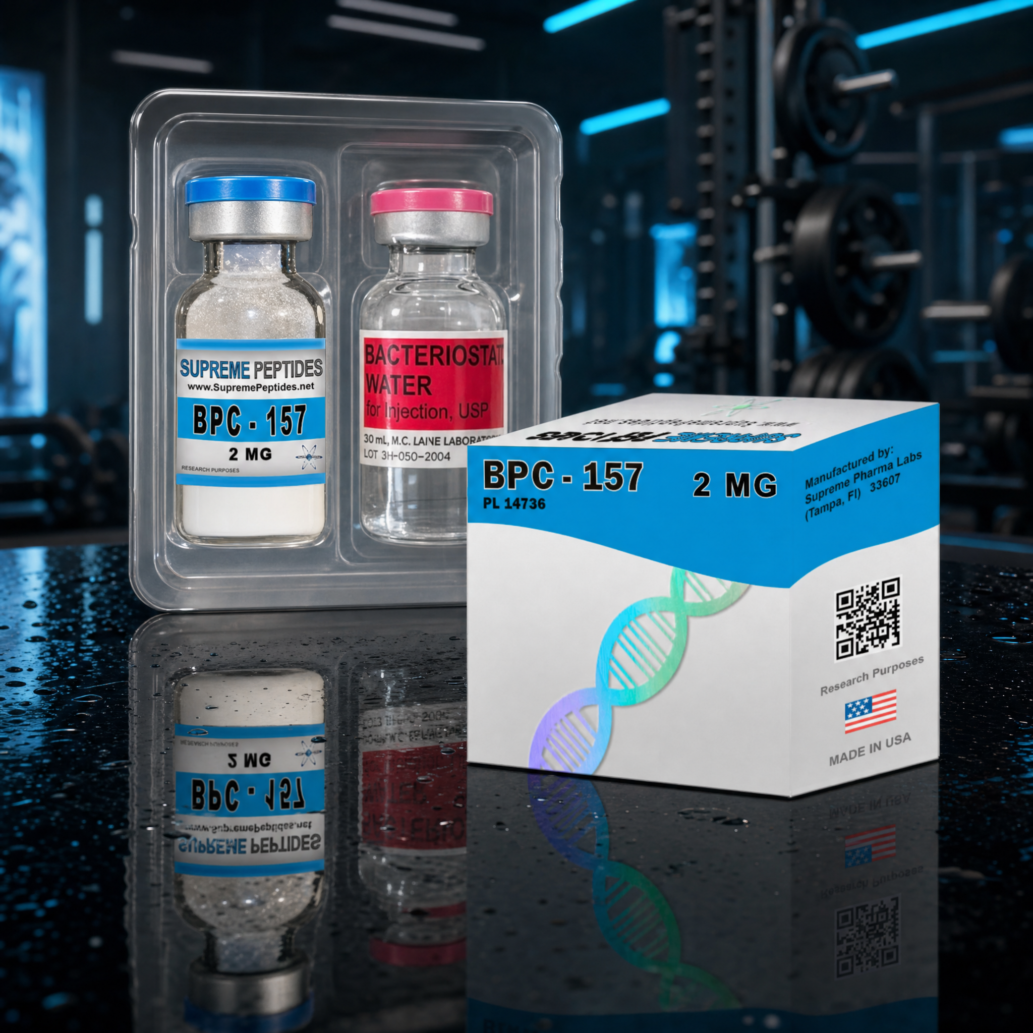 Bpc 157 Supreme Peptides 10 Mg Recuperacion De Lesiones