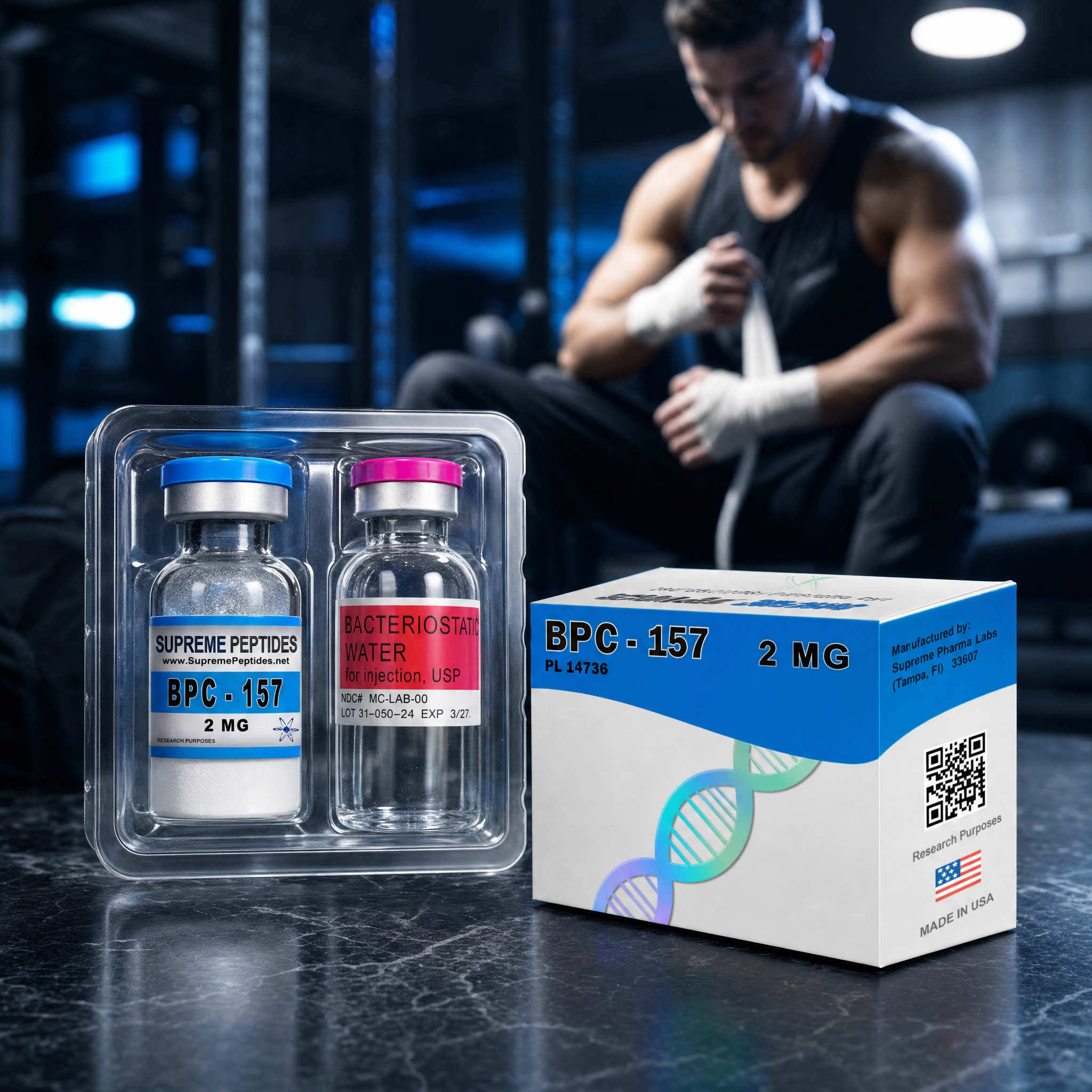 Bpc 157 Supreme Peptides 10 Mg Recuperacion De Lesiones