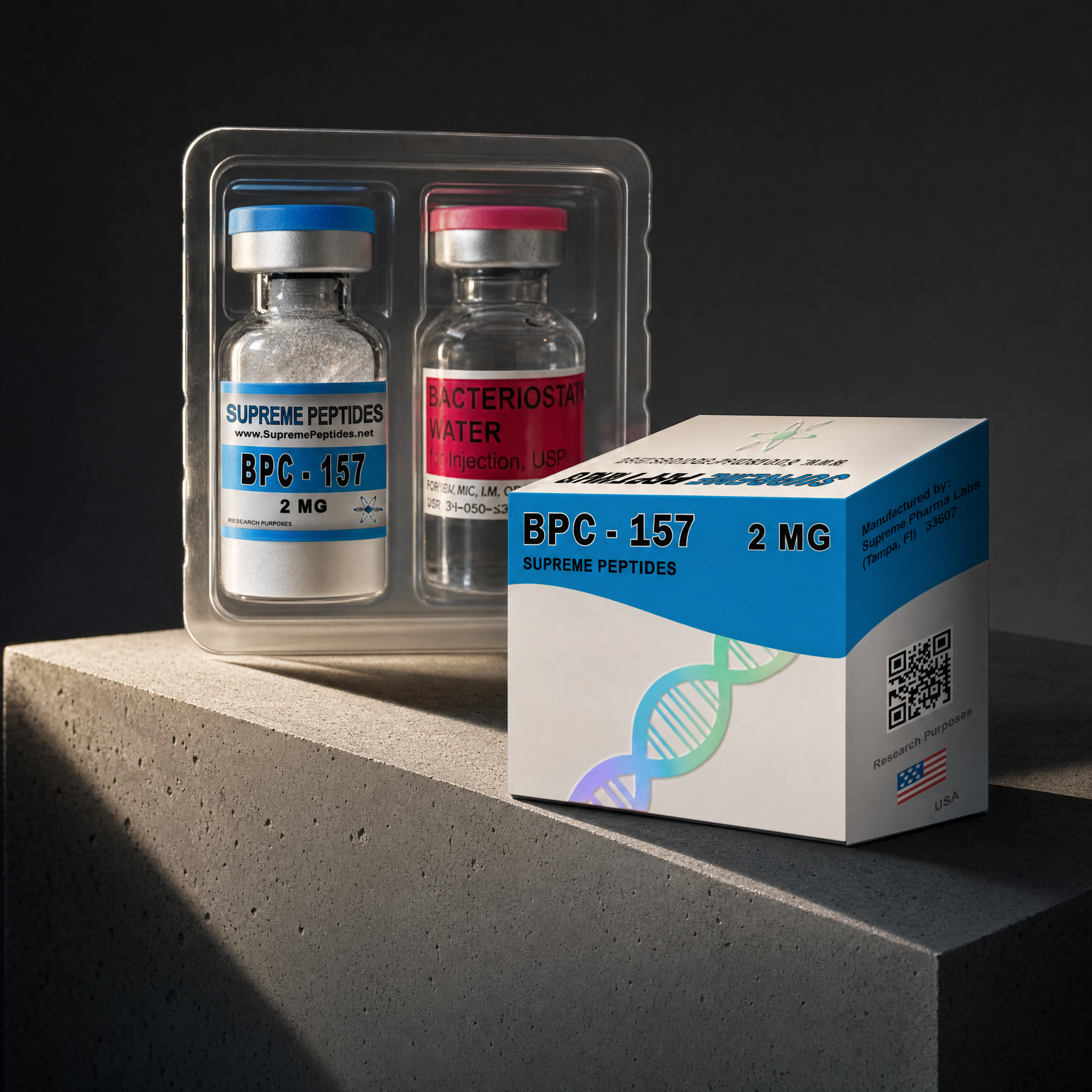 Bpc 157 Supreme Peptides 10 Mg Recuperacion De Lesiones