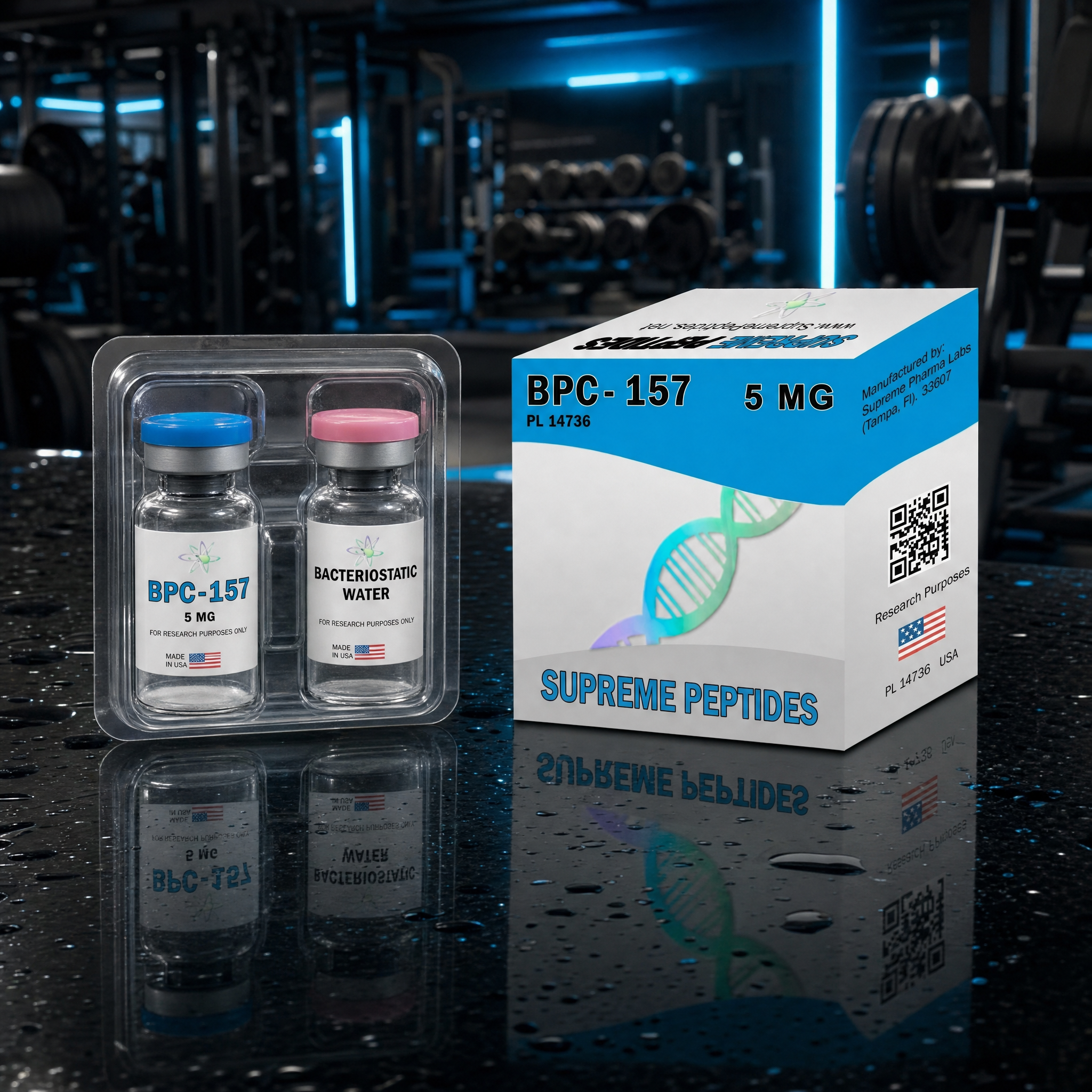 Bpc 157 Supreme Peptides 5 Mg Recuperacion De Lesiones
