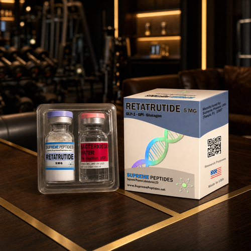 Retatrutida Supreme Peptides 5 Mg Control Metabolico