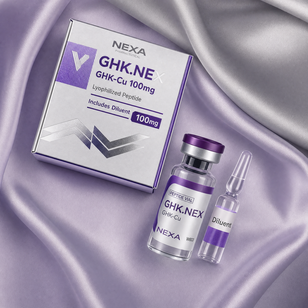 GHK-Cu Nexa 100mg | Tu Piel, Tu Cabello y Tu Juventud de Vuelta