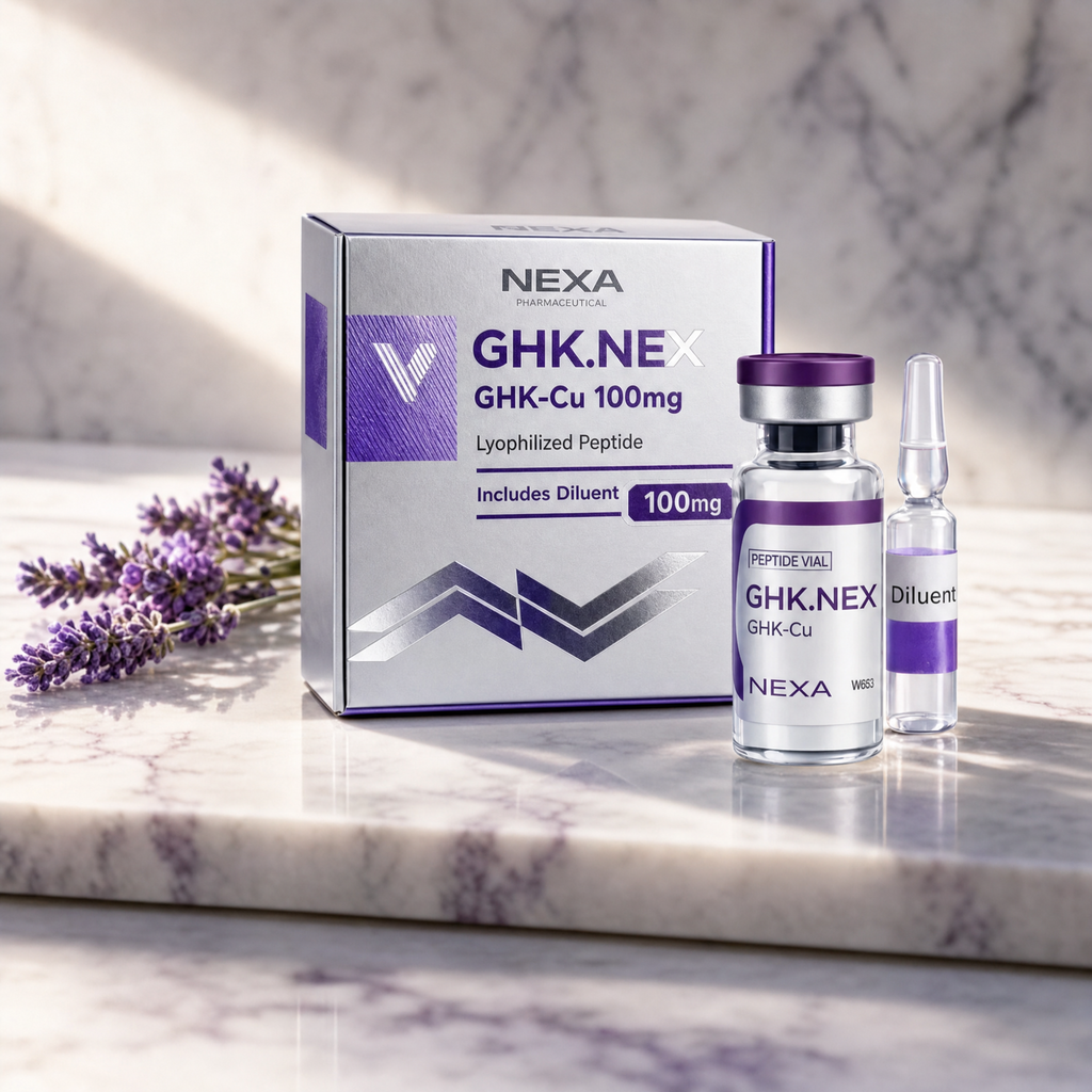 GHK-Cu Nexa 100mg | Tu Piel, Tu Cabello y Tu Juventud de Vuelta